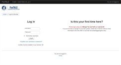 Desktop Screenshot of foxtale.georgefox.edu